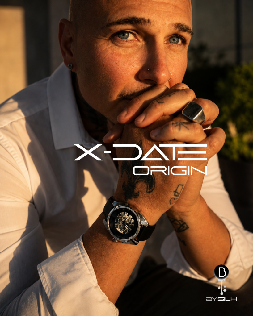 Montre X-Date portée