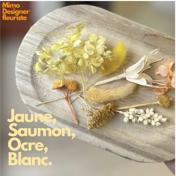 Composition De Fleurs Séchées