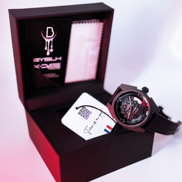 MONTRE BYSILH “X-DATE” NODE BLACK CARBON