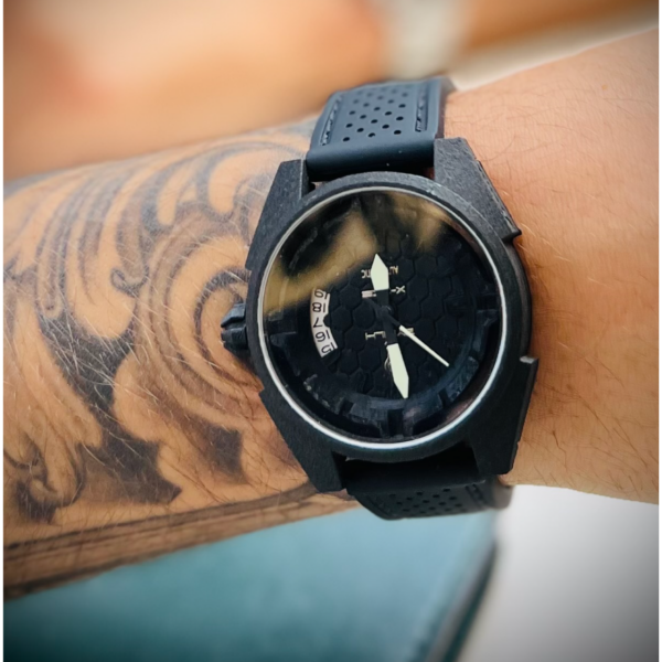 MONTRE BYSILH “X-DATE” NODE BLACK CARBON