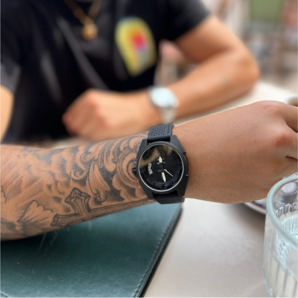 MONTRE BYSILH “X-DATE” NODE BLACK CARBON