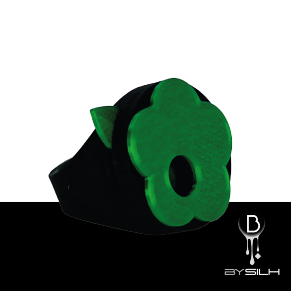 BAGUE “KYS” B-EMERAUD