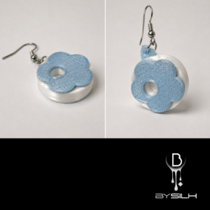 Boucle d’oreille design KYS bySilh fabriquée en impression 3D — vue 04